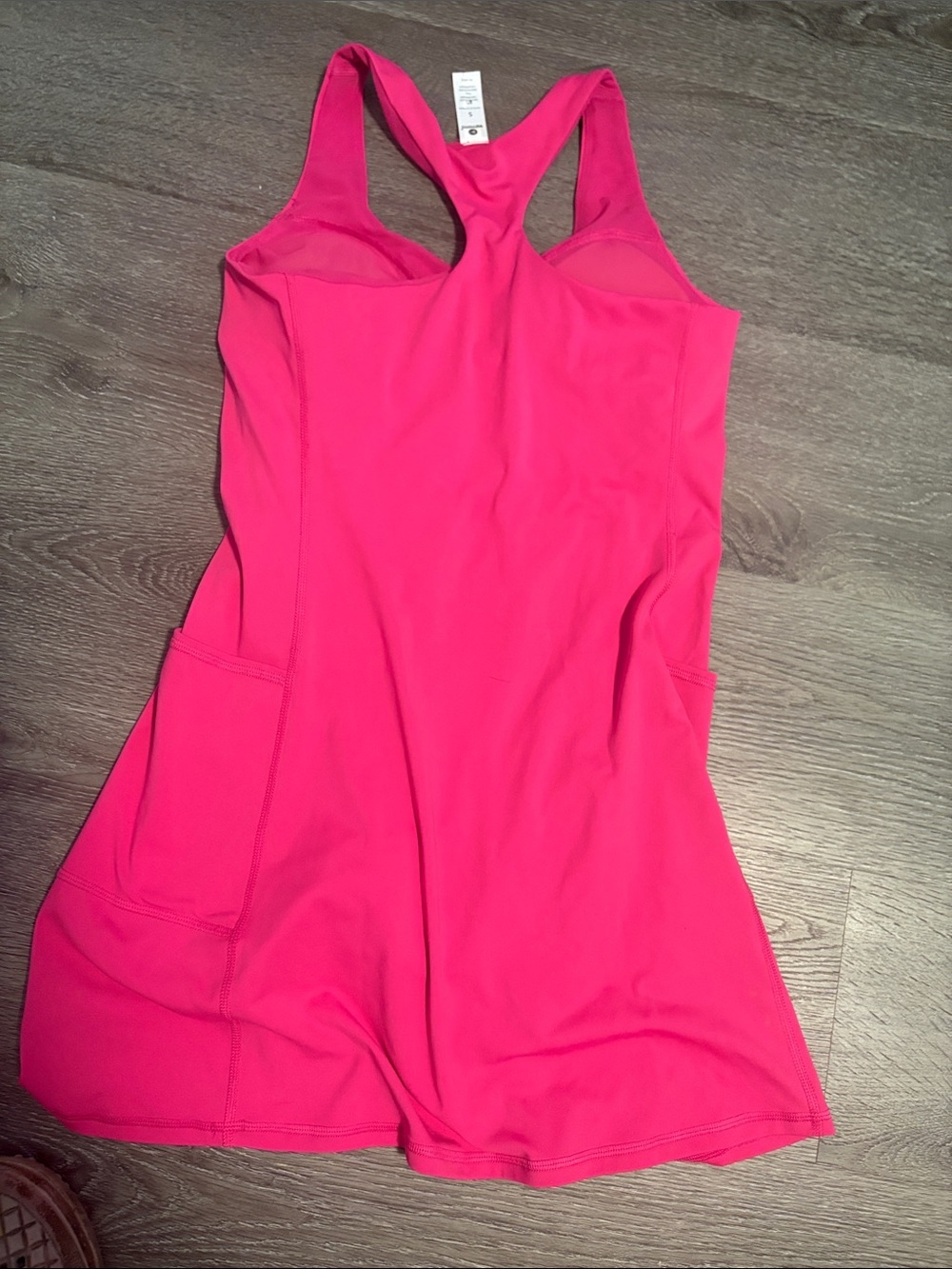 90 Degree By Reflex Hot Pink Athletic Tank Top - Picture 7 of 7